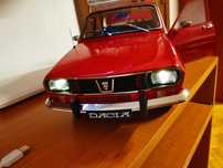 Macheta Dacia 1300 scara 1/8, completă, impecabilă.