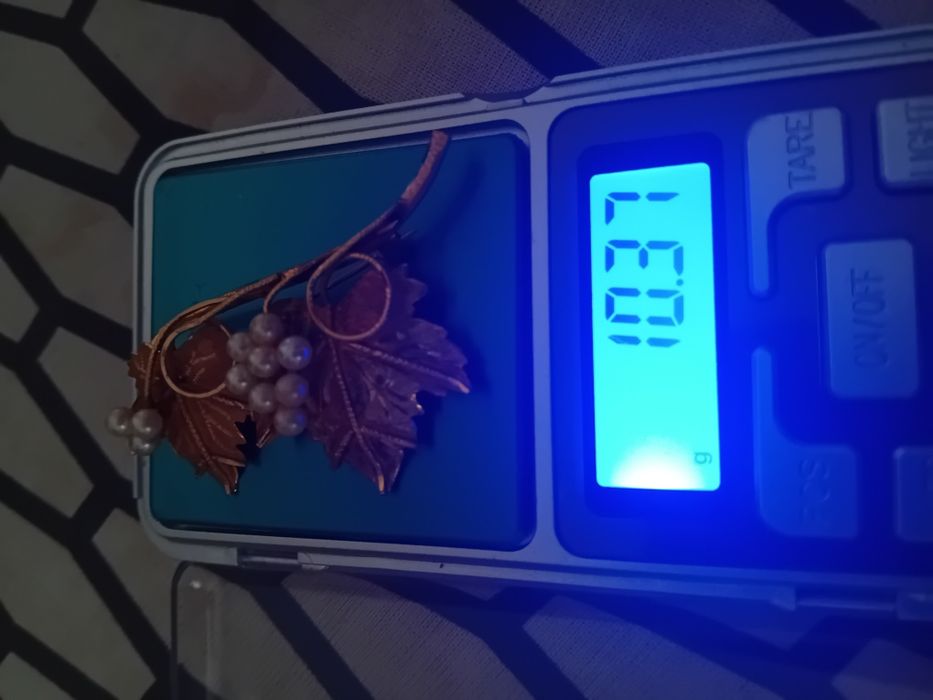 Brosa vintage aur 18k