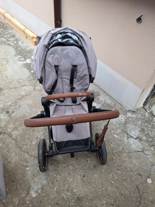 Количка Cybex priam със седалка и кош за новородено
