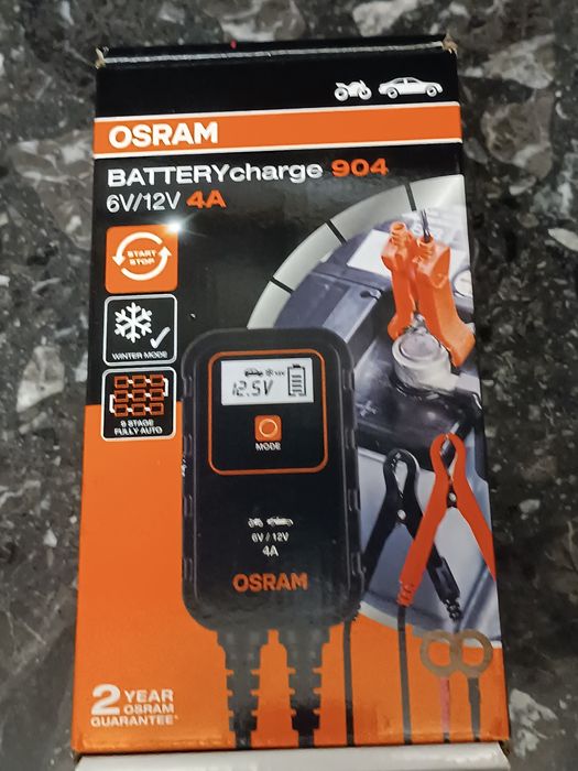Incarcator baterii auto smart Osram
