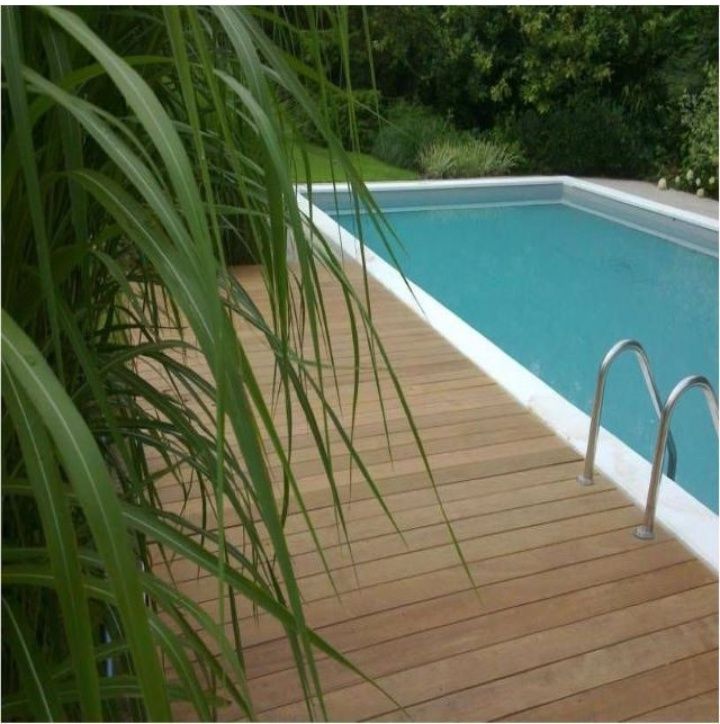 Scandura / deck pentru terasa/piscina din pin impregnat, 28x145x4000mm