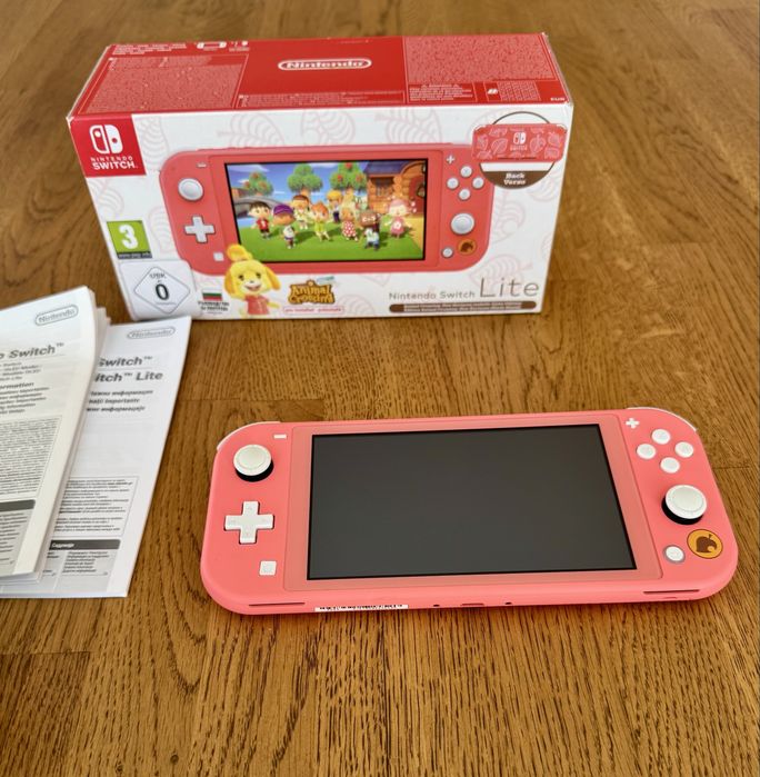 Nintendo Switch Lite - Animal Crossing Edition