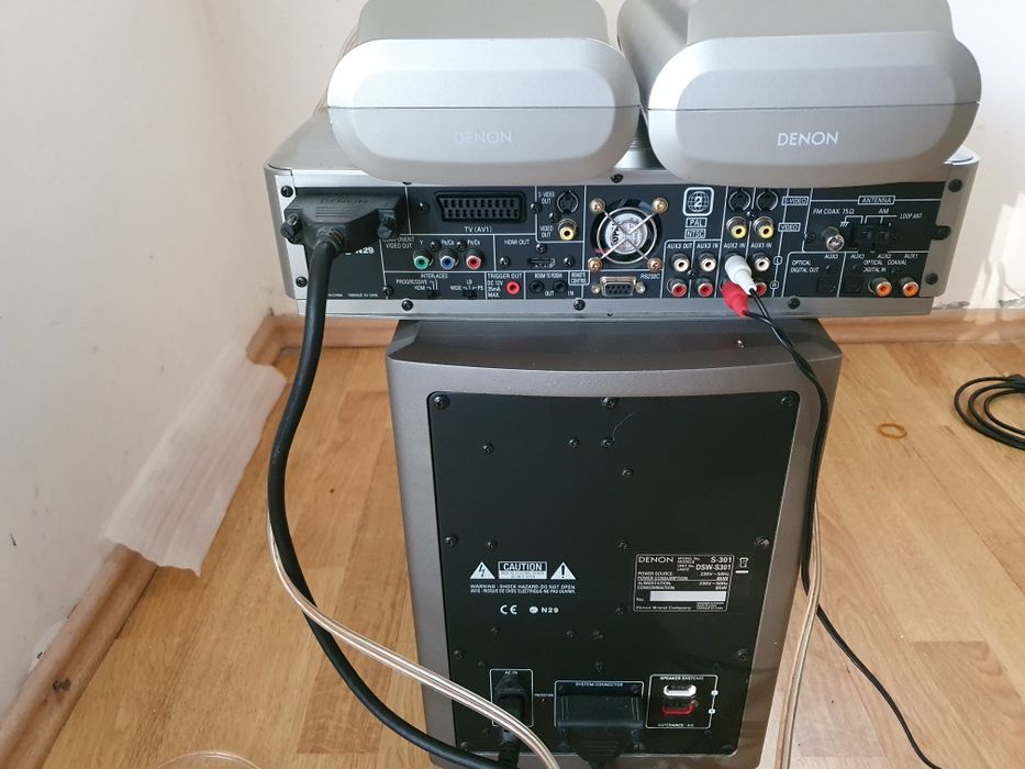 DENON  S301  - 2.1 ch -280W - Subwoofer 140W - Sateliți 2×70W