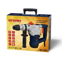 Ciocan rotopercutor Stern RH28C, 1200W, 5J, 950rpm, SDS-Plus, 3 moduri