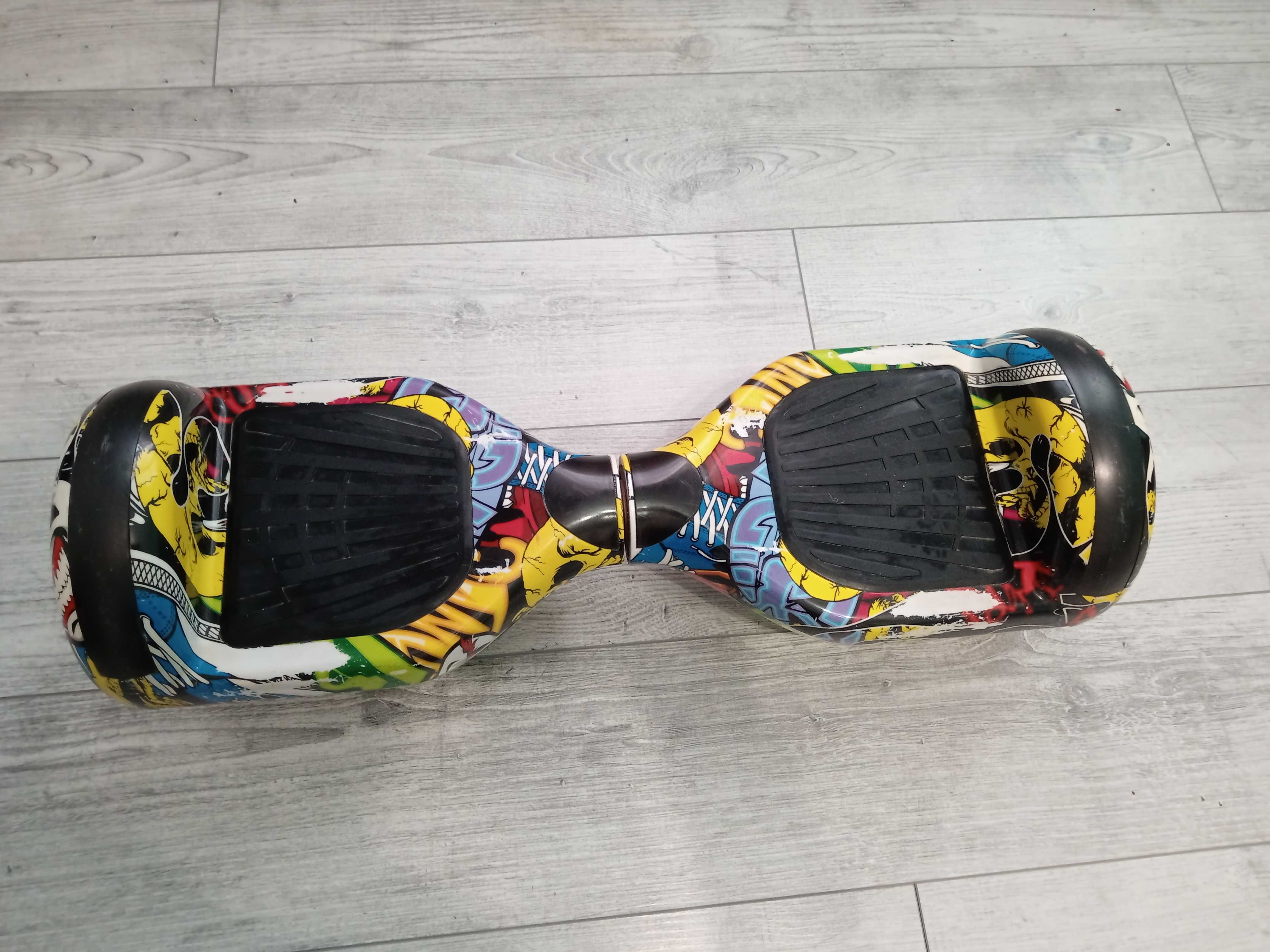 Hoverboard ca nou,imprimeu cu graffiti