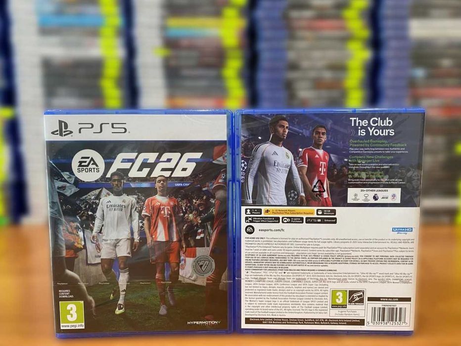 НОВИНКА! FC 26 PS5/ FIFA 26/ Фифа Пс5 Большой Выбор Игр