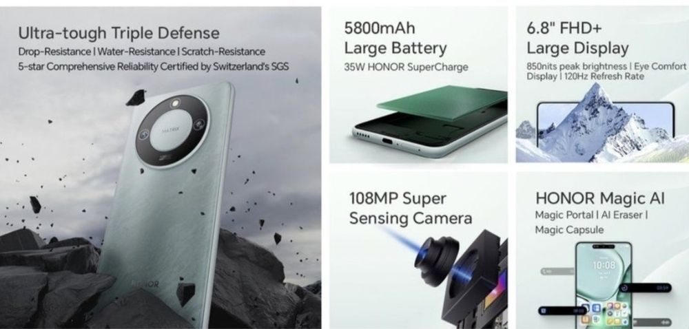 Honor x9c smartga 8/256