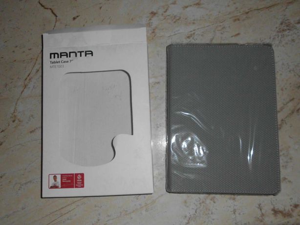 Husa pentru tableta universala 7”, gri, model MANTA  MTE7003