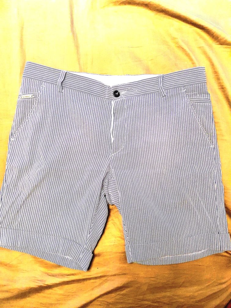 Pantaloni scurti eleganti - Exibit 32/ 50 made in Italy albastru marin