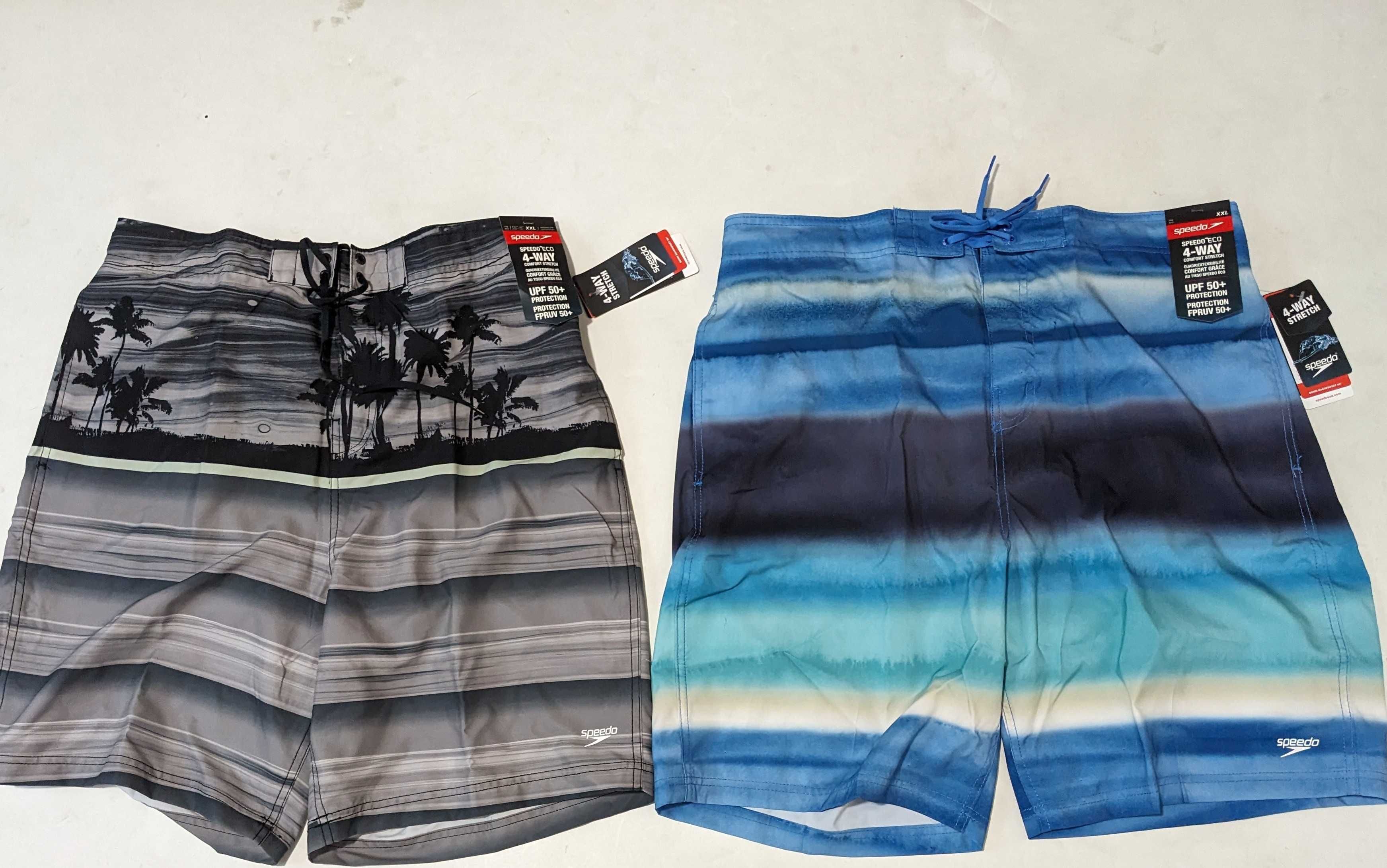 Speedo Eco 4-Way Stretch UPF 50 мъжки бански разм 2XL 2 Модела от Сащ