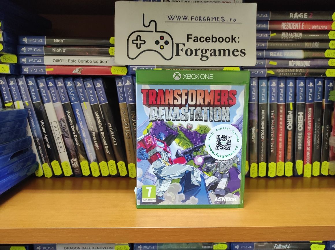 Vindem jocuri Xbox 360 Transformers Devastation Xbox 360 Forgames.ro