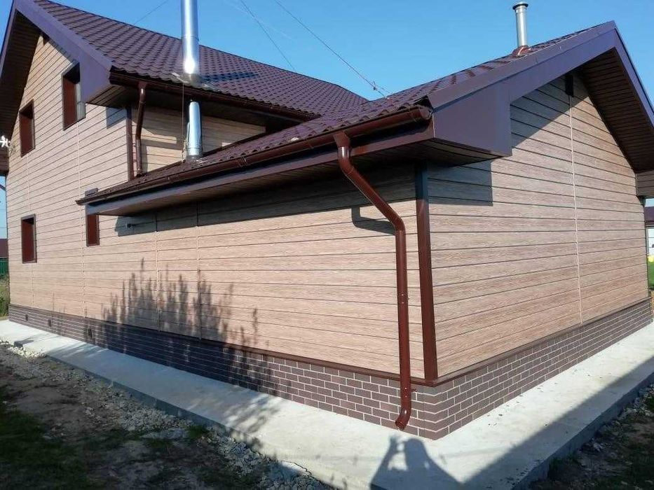 Виниловый сайдинг Docke Серия LUX под дерево