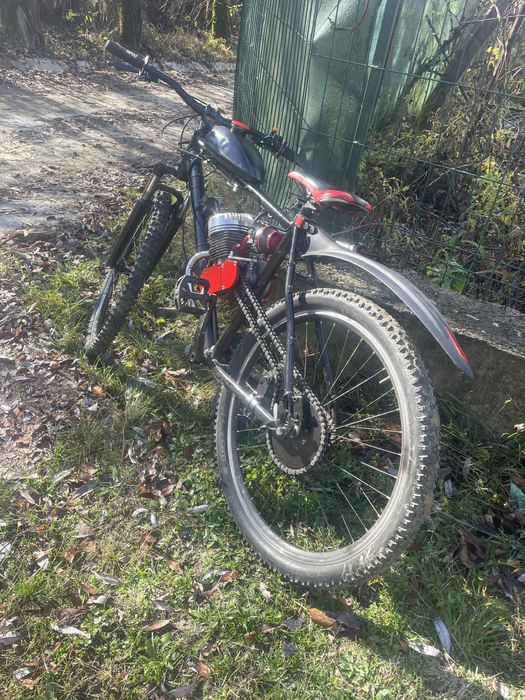 Bicicleta cu motor de 80