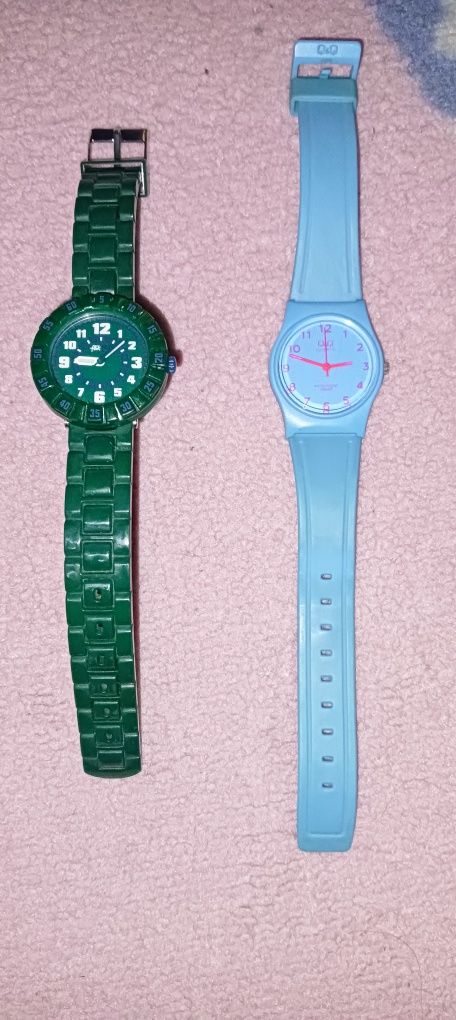 Детски часовник Swatch Flik Flak+подарък детски часовник Q&Q