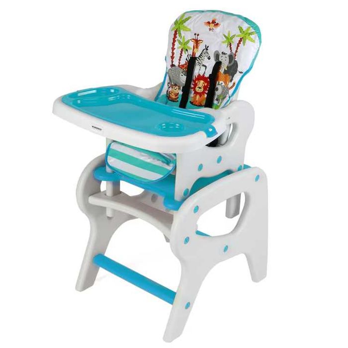 Scaunel multifunctional  copii, scaun diversificare 3 in 1, masuta beb