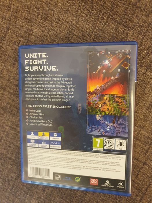 Minecraft Dungeons Hero Edition Playstation 4