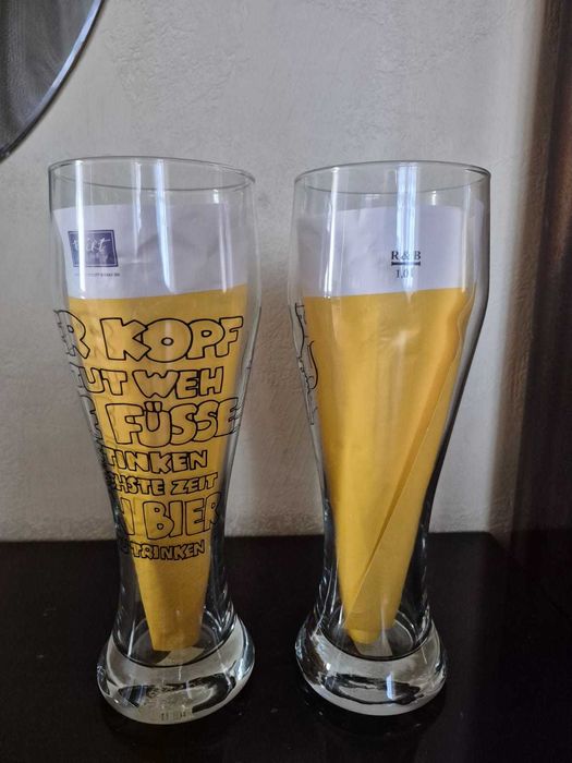 Пивные кружки, 1,0 литра Germany + бокалы