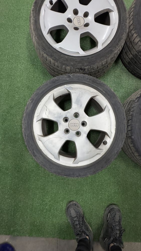 5х112 17 Оригинални джанти с гуми за Ауди 5x112 17 Audi