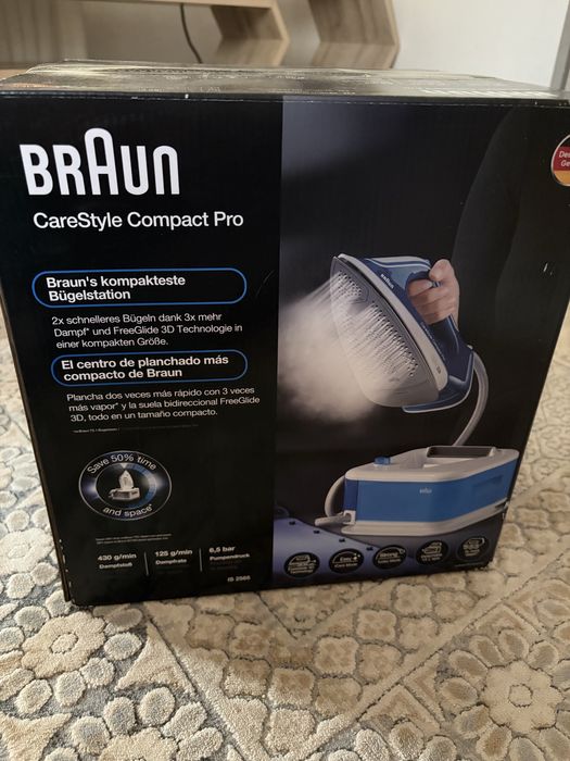 Паровой утюг BRAUN CareStyle Compact Pro