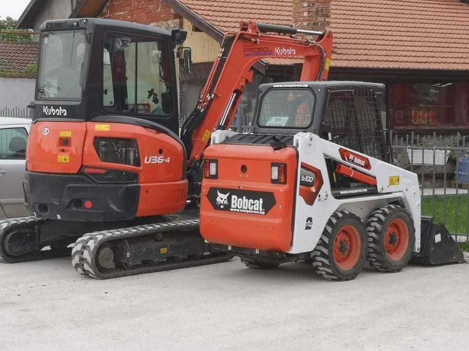 Услуги с багер и със строителна техника и изграждане на септични ями