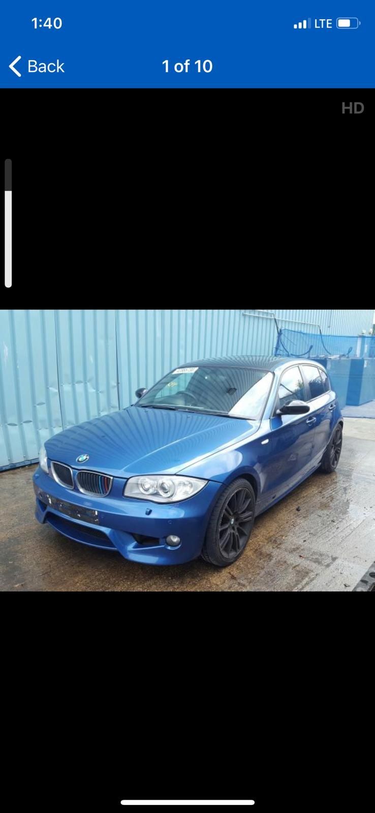 dezmembrez se dezmembreaza piese de bmw seria 1 e87
