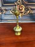 DN577 Mic obiect oriental cu sidef alama 152g 15cmh