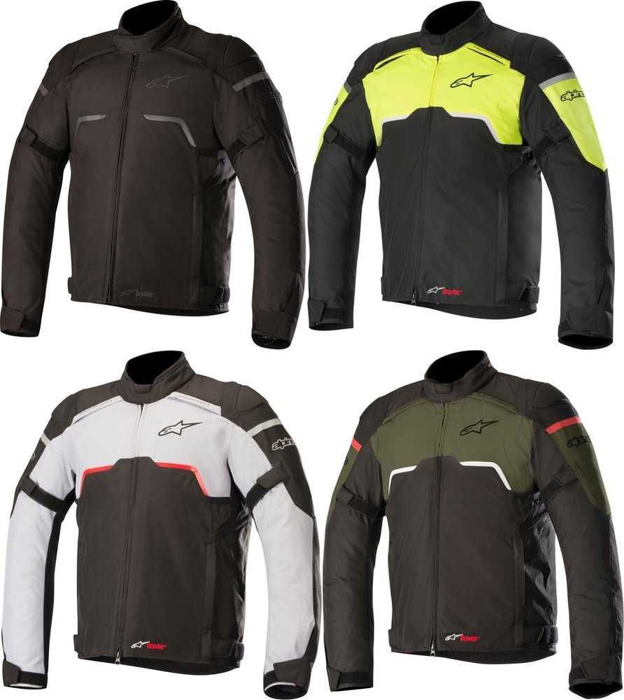 Яке alpinestars hyper drystar® all weather black/grey/green/fluo мото