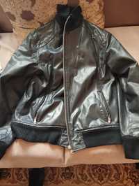 Кожаная куртка мужская чистая кожа чистая куртка цена4000т