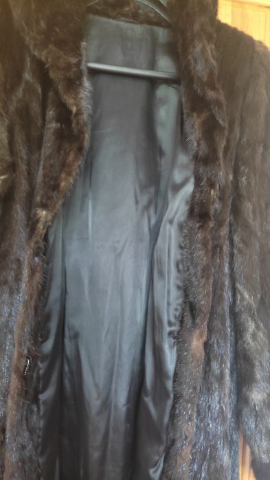 Визон  Дамско Кожено Палто