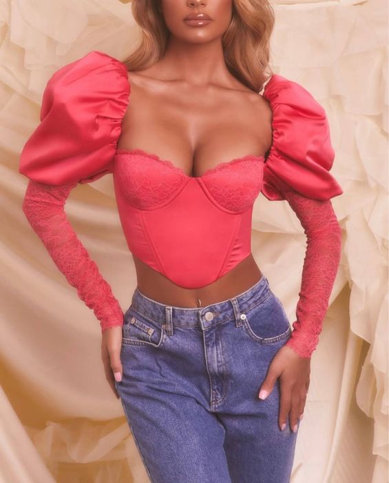 Корсетный топ новый от бренда Ohpolly размер XS