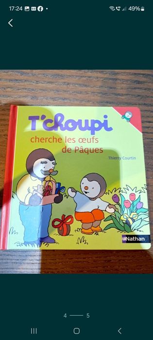 Carti copii in limba franceza T'choupi