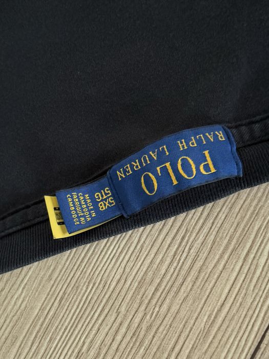 Tricou POLO RALPH LAUREN Crew Neck Negru Barbati | Marime 5XB 5XL