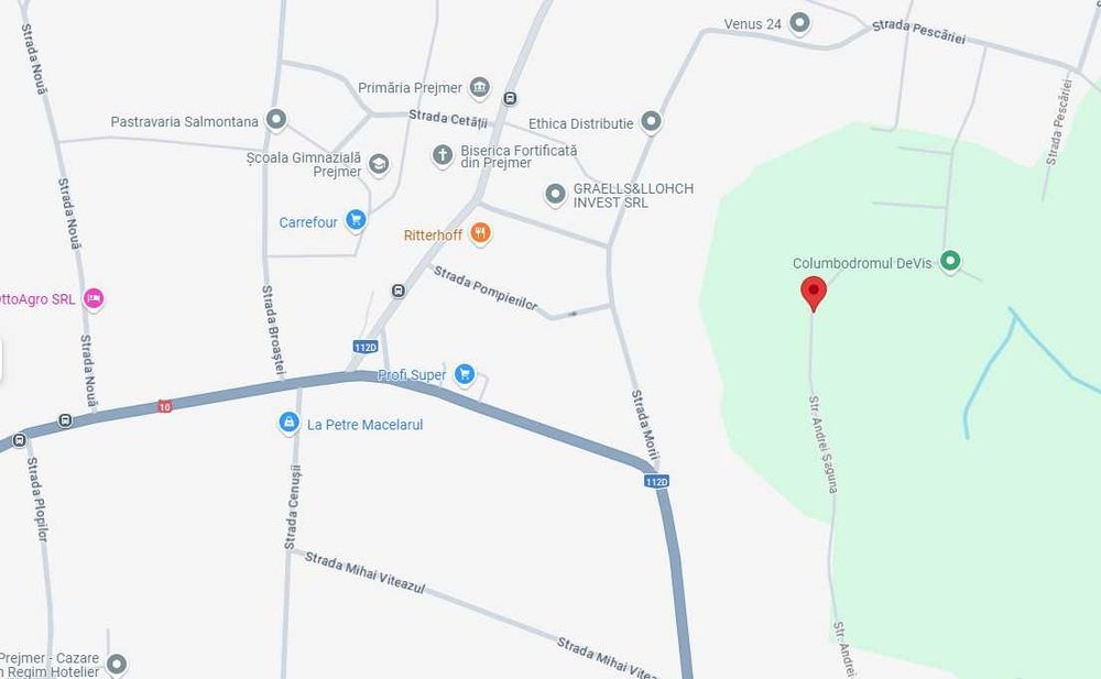 Teren extravilan de vânzare – 1.600 mp