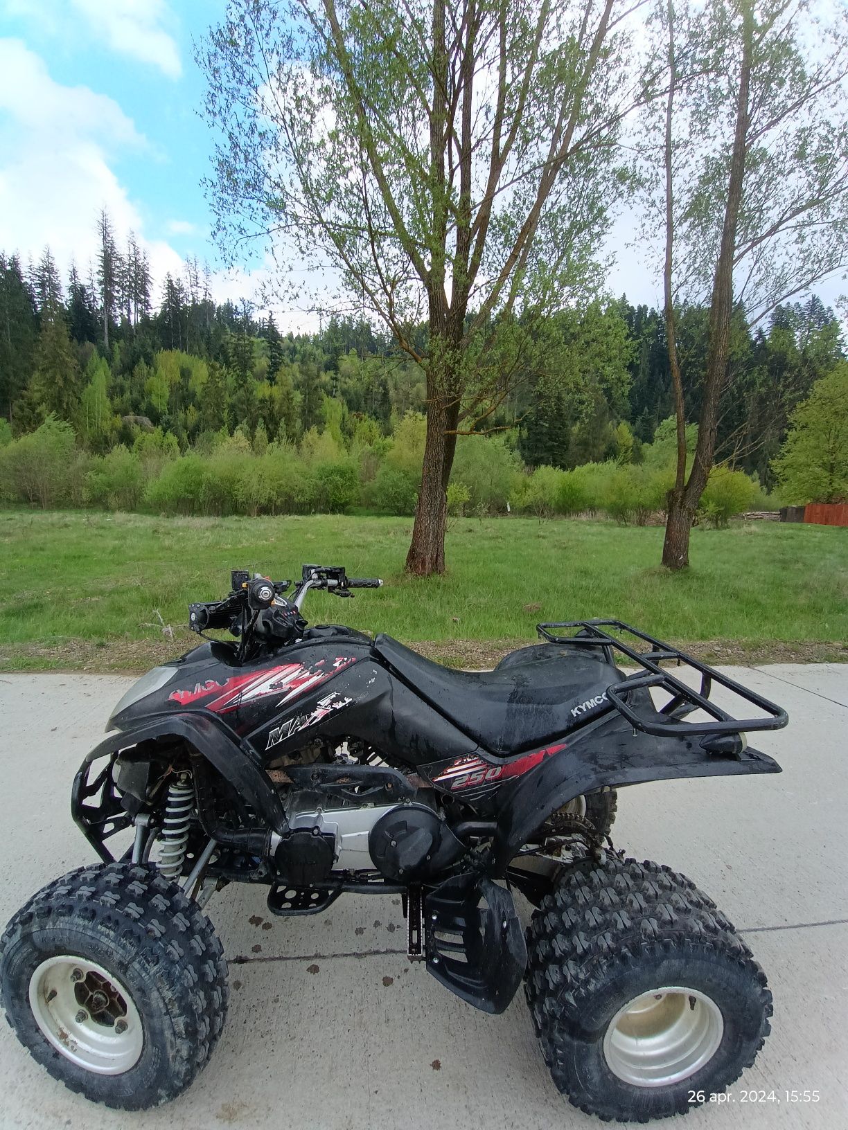 Vând ATV  kymco maxer 250 în perfectă stare de funcționare