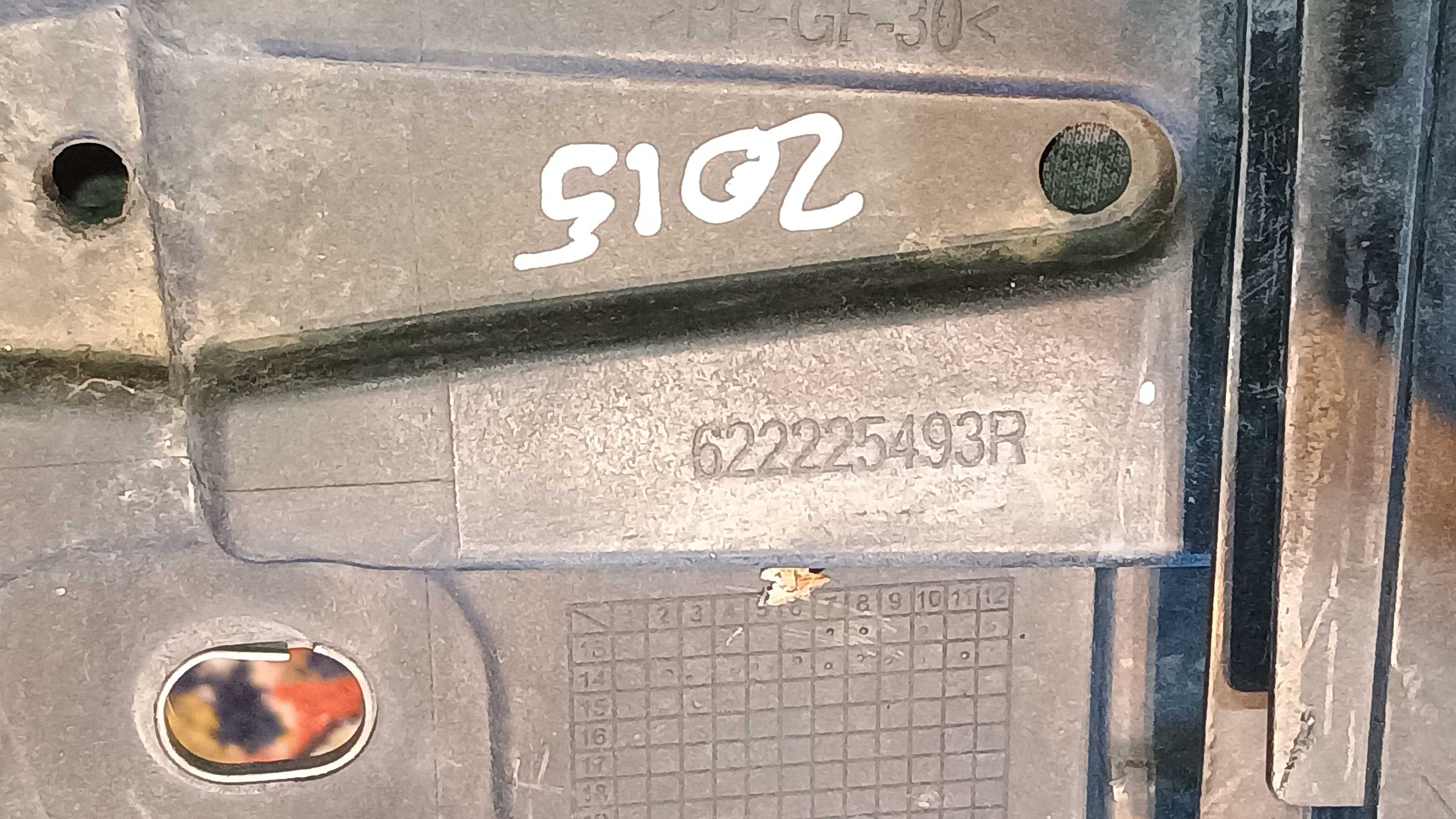 Suport bara fata  DREAPTA FACELIFT Renault Megane 3 622225493r