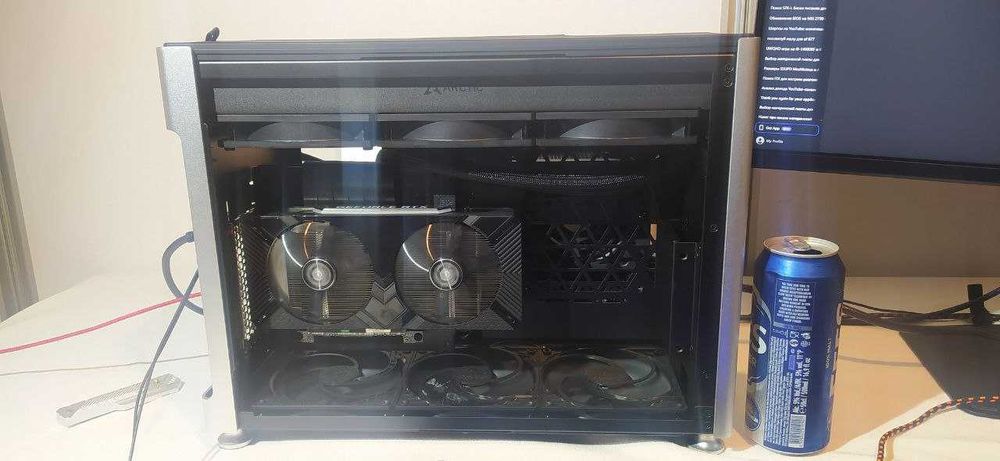 Геймърски компютър ITX кутия Jonsplus i100  i7-14900KF, 32GB DDR5 7600