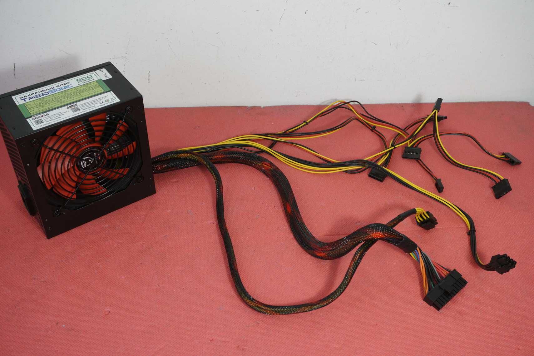 Захранване за компютър PSU 600W TrendSonic / Вкл.ДДС