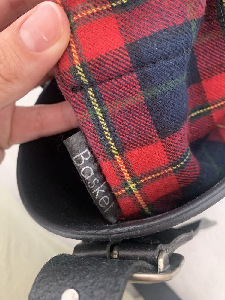 O bag Basket Дамска черна чанта