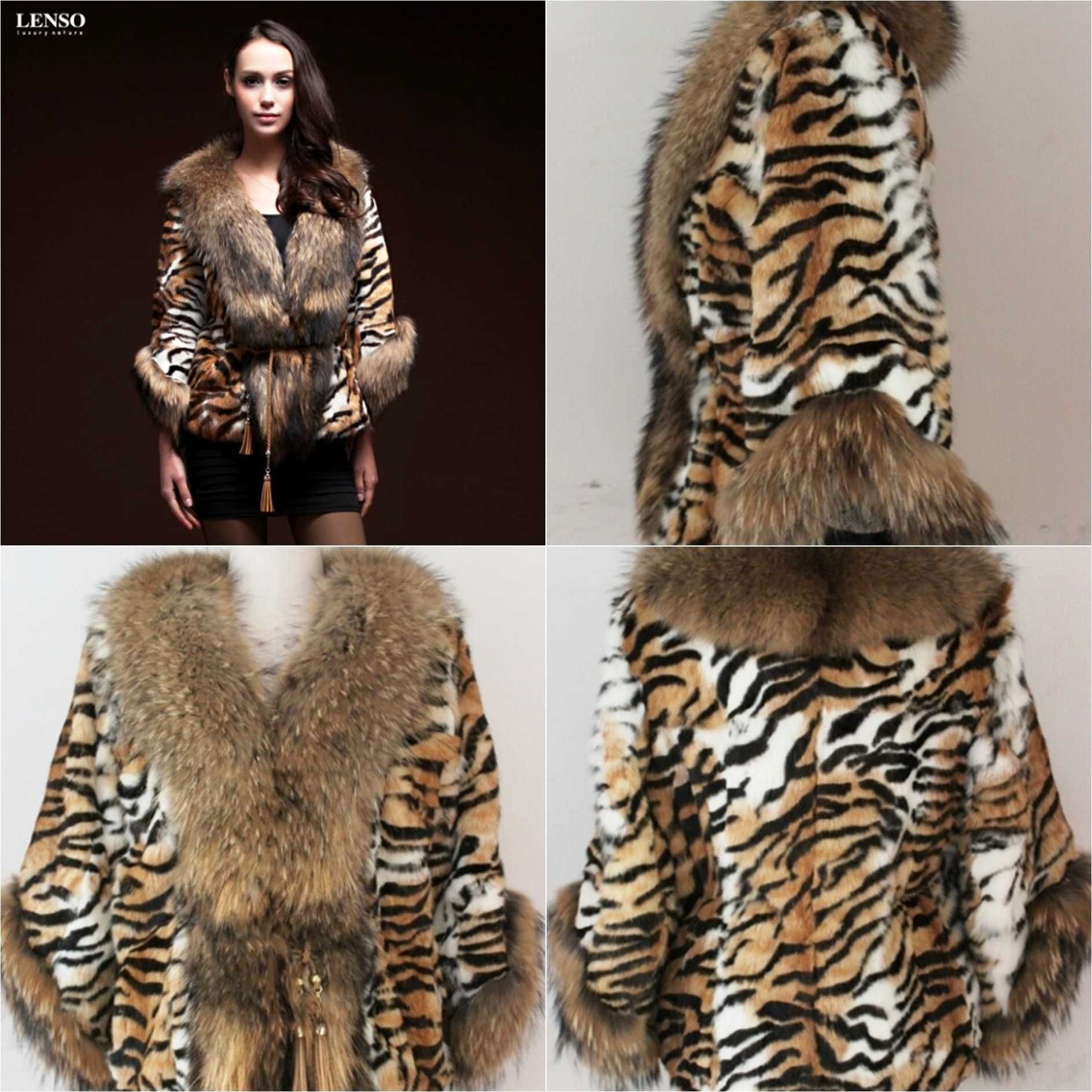 Тигровая Куртка - шубка 40-42-44 размер - 300,000 тенге