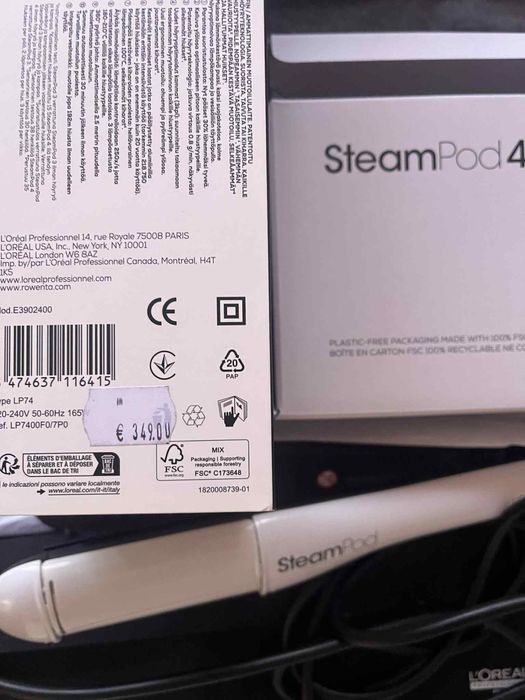 Професионална преса за коса с пара за домашна употреба