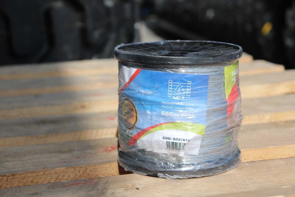 Sarma galvanizata gard electric 1,2mm x 500m Breckner Ursi Pret cu TVA