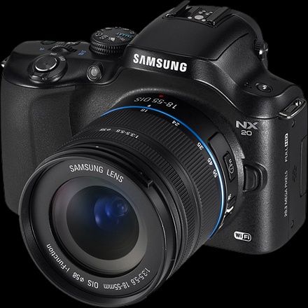 Продается беззеркальный фотоаппарат Samsung NX-20.