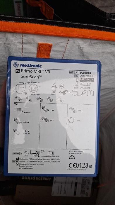 Medtronic Primo mri vr scan surescan