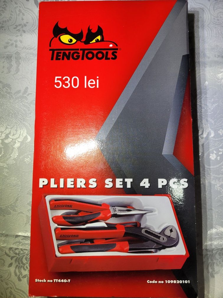 TengTools Clește Set 4 buc