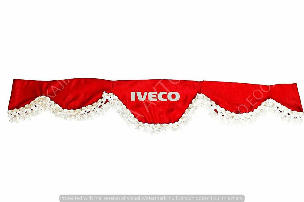 Комплект от 3 части декоративни пердета за Ивеко Iveco , 4 ЦВЯТА