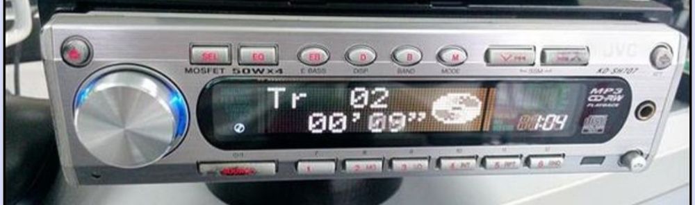 JVC-SH707R casetofon auto