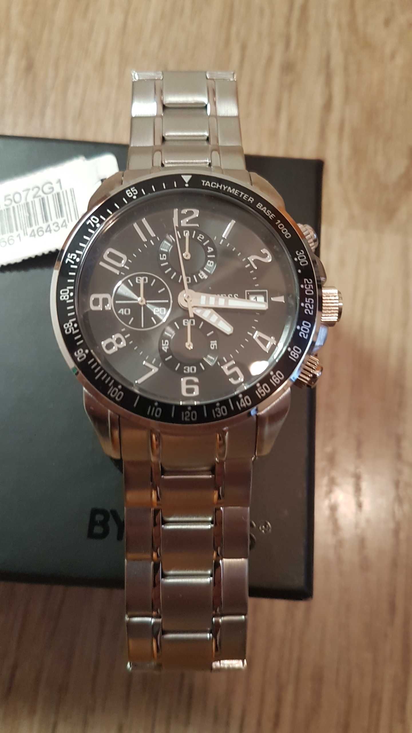 Нов мъжки часовник Guess Chronograph Quartz Stainless Steel U15072G1