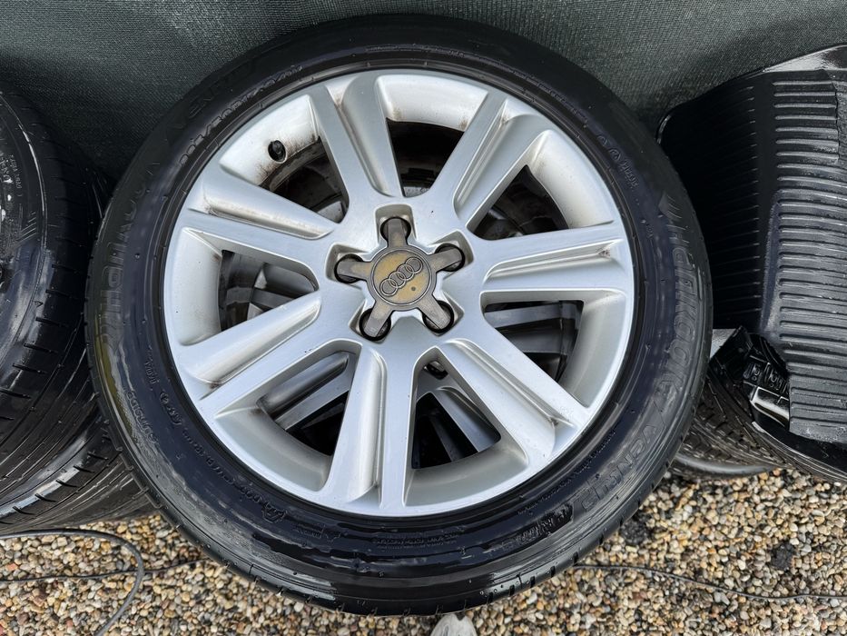Jante aliaj R17 originale de Audi,5x112