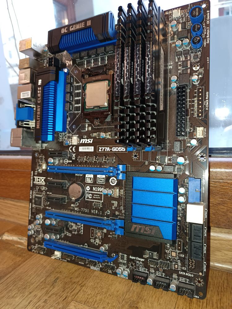 I7-2600k с дъно и рам
