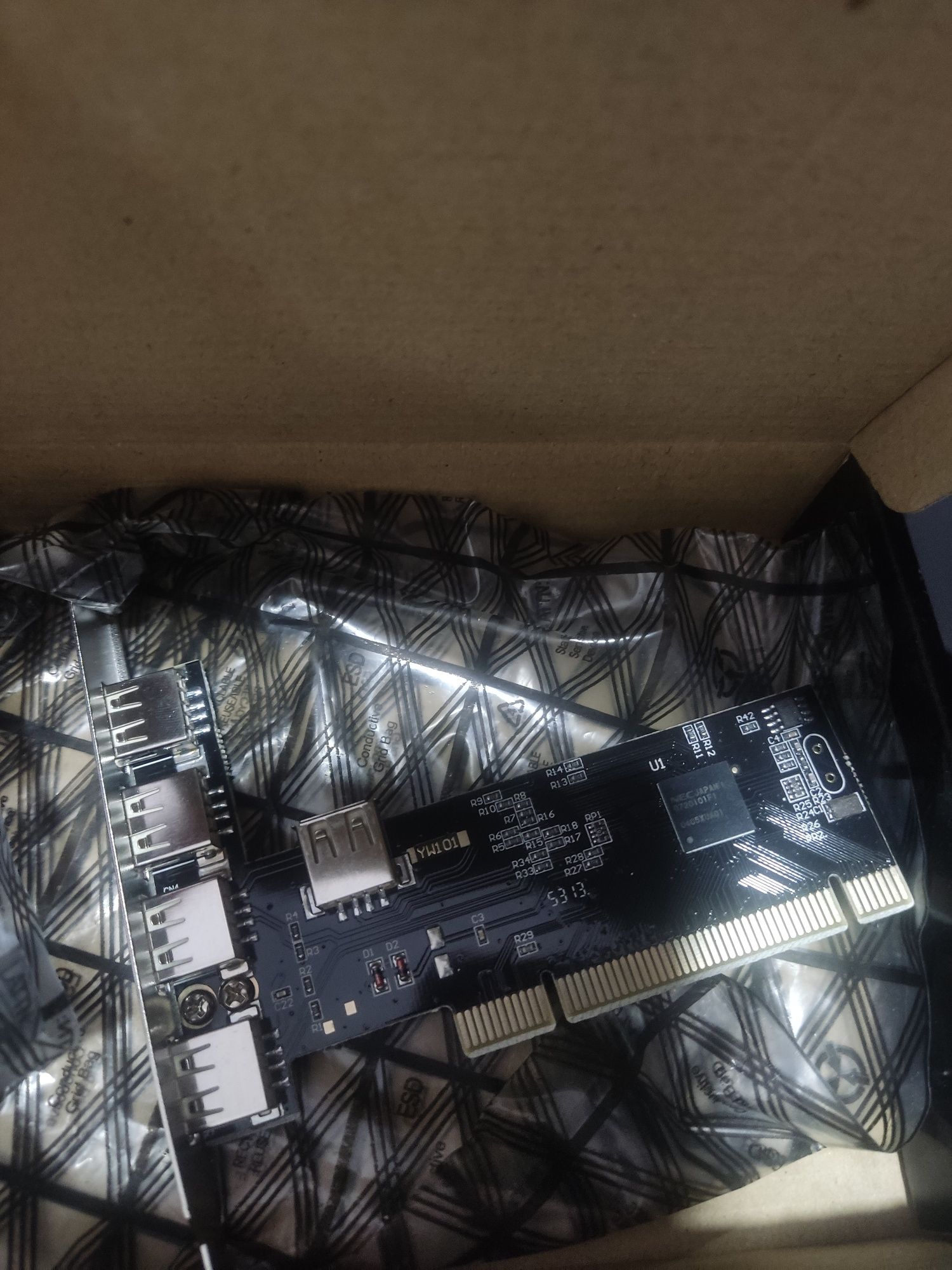 Продам карту pci usb.4 порта